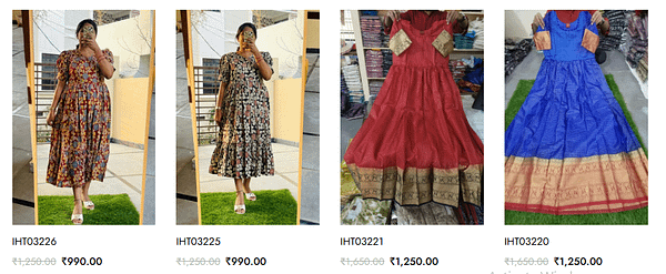 Desginer frocks